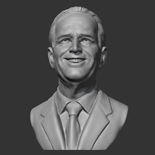 joe biden 3d impressão modelo presidente humano cabeça retrato fracasso figura homem cara estátua escultura obama arte esculturas 3d print model - Mito3D