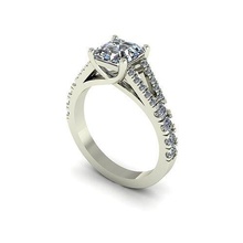 Joe Gaurin Kanal Engagement Ring Juwel Hochzeit Schmuck Diamant Silber Gold engagem Mode Sterling Anhänger Halskette Schönheit Ohrringe Ringe 3d print model - Mito3D
