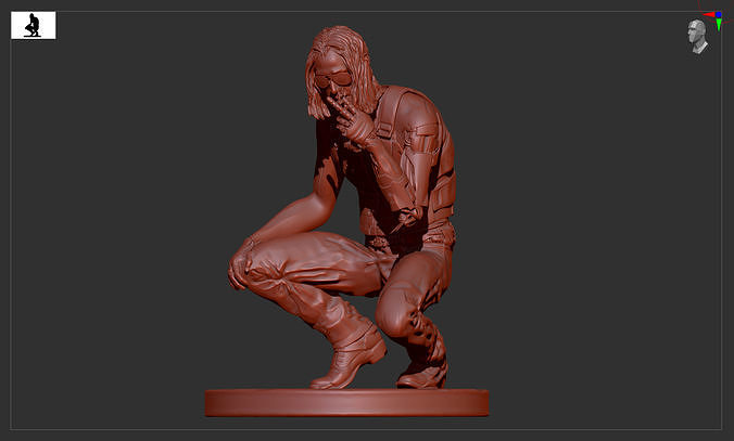 johny mão prata cyberpunk 2077 fumar ajoelhado cyberpunk2077 johnysilverhand keanu Reeves punk scifi sci fi futurista ciborgue esculturas arte 3D print model - Mito3D