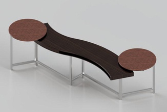 falegnameria tabella scienza mobili 3dmodel productdesign officetable di ingegneria 3d print model - Mito3D