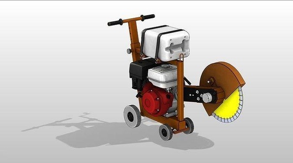 articulación cortador 500 industrial personaje juegos juguetes Ciencias construcción máquina Ingenieria 3d print model - Mito3D