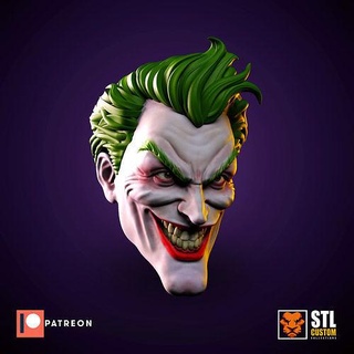 Joker dc Batman 3dprint Wunderauswahl Mezco Spiele Spielzeuge 3d print model - Mito3D