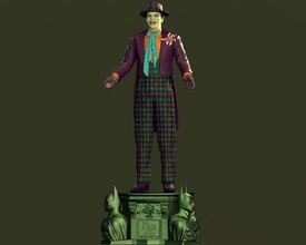 Joker 1989 300mm 400mm stl 3d 3dmodel 3dprinting joker1989 Jack Nicholson Spiele Spielzeuge Batman 3d print model - Mito3D