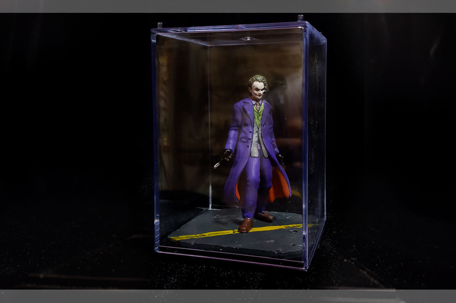 joker batman sombre chevalier film 3d impression art sculptures 3D print model - Mito3D