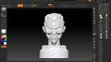 joker morte in famiglia batman dc art sculp sculture 3d print model - Mito3D