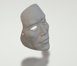 jokowi masque homme tête widodo président art sculptures 3d print model - Mito3D