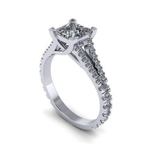 Joseph Guilderson diamante anel jóia gema noivado Casamento jóias prata joalheria ouro engagem moda esterlina pingente colar beleza brincos pingentes argolas 3d print model - Mito3D