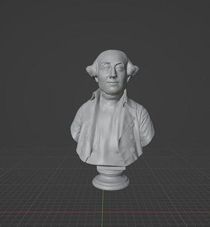 joseph Louis Lagrange Giuseppe Luigi lagrangie italien mathématicien physicien astronome art sculptures 3d print model - Mito3D