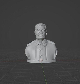 Joseph Stalin Josef Josefstalin Sowjet Lenin trotzki bolschewistisch Englisch Sozialistin Sozialismus Marx Karl Kunst Skulpturen 3d print model - Mito3D