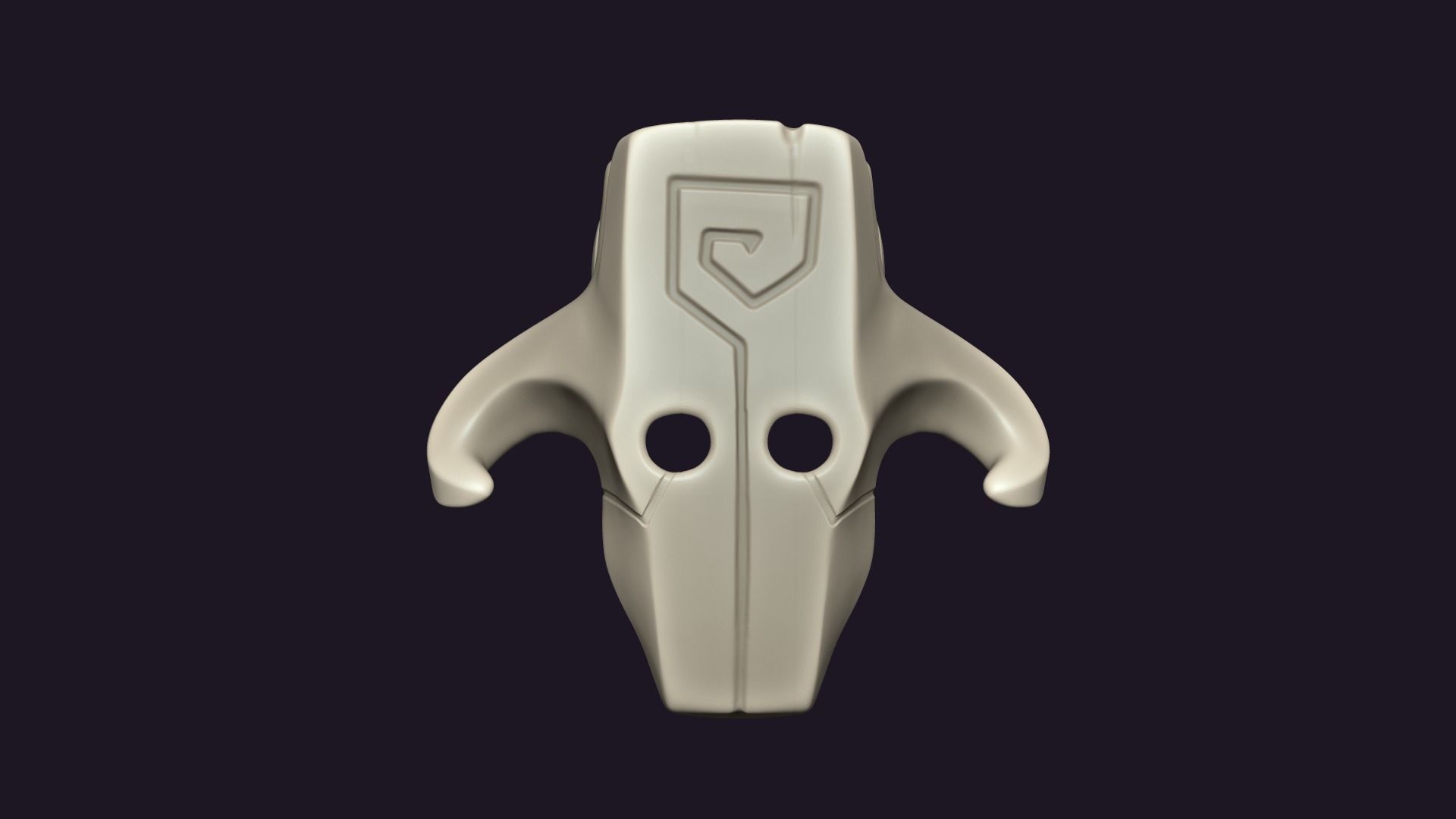 mastodonte masque dota 02 porte clés pendentif dota2 2 yurnero miniature collection créatif collectionner personnage jeu jouet art jeux jouets 3D print model - Mito3D