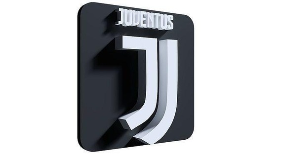 Juventus logo Yazdır 3d model fc Futbol spor amblem sembol tasarım stadyum lig kalkan hobi kendin yap Madrid laliga İtalya Sanat işaretler logolar 3d print model - Mito3D