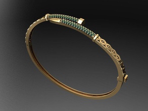 k01- diamond bracelet rings necklace jewelry gems fashion gold design silver ring elegant shining gem earring pendant sapphire women wedding 3d print model - Mito3D