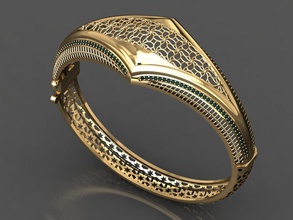 k31 diamante braccialetto anelli collana gioielleria gemme moda oro design argento squillare elegante splendente gemma orecchino pendente zaffiro donne nozze 3d print model - Mito3D