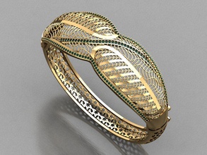 k36- diamond bracelet rings necklace jewelry gems fashion gold design silver ring elegant shining gem earring pendant sapphire women wedding 3d print model - Mito3D