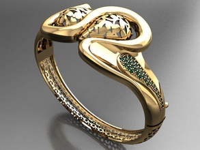 k39- diamond bracelet rings necklace jewelry gems fashion gold design silver ring elegant shining gem earring pendant sapphire women wedding 3d print model - Mito3D
