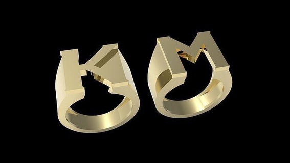squillare gioielleria cad oro 3d Uomini matrice rinoceronte argento anelli 3d print model - Mito3D