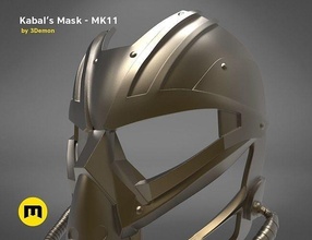 kabal masque mk 11 accessoires cosplay royaume terre visage bats goju kombat mk11 mkx mortel ninja ryu guerrier jeux jouets 3d print model - Mito3D
