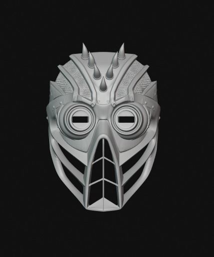 kabal maschera mortale kombat combattimento cosplay fai passatempo 3D print model - Mito3D