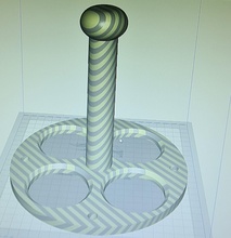 kaffee halterung resumen arquitectura estatua geométrico forma Arte presentación pasatiempo bricolaje diy mano herramientas 3d print model - Mito3D