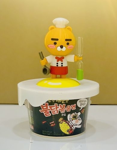 kakao arkadaşlar ryan anında şehriye fincan şapka kum saati cupnoodle ramyeon ramen cupramyeon cupramen zamanlayıcı ev mutfak yemek 3D print model - Mito3D