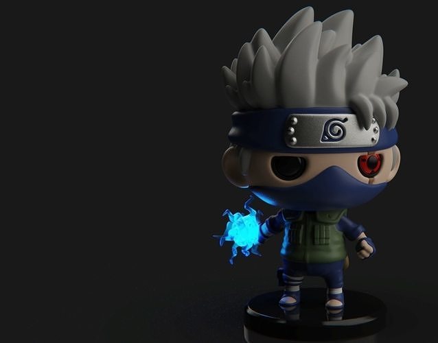 kakashi naruto hokage manga assassin jeux jouets 3D print model - Mito3D