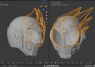 kamen rider meteor helmat kamenrider cosplay tokusatsu kamenriderhelmat kamenridermeteor hobby diy art scans replicas 3d print model - Mito3D