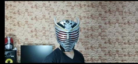 kamen cavaleiro ryuki hemat kamenrider capacete passatempo faça 3d print model - Mito3D