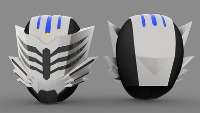 kamen cavaleiro tigre capacete cosplay sala super sentai bruxas quadrinho brinquedo jogos brinquedos anime 50th ryuk passatempo faça 3d print model - Mito3D