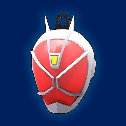 Kamen binici sihirbaz kask anahtarlık maske Toplamak Tokusatsu Kostüm oyunu hobi kopyalar güç korucular Süper Sentai süpersentai büyü kahraman süper kostüm ay kendin yap 3D print model - Mito3D