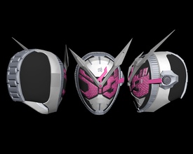 sic coliseu kamenrider tokusatsu cosplayprops capacete cosplay 3dprint imprimível passatempo lua kamenrider superimaginativecogokin faça 3d print model - Mito3D