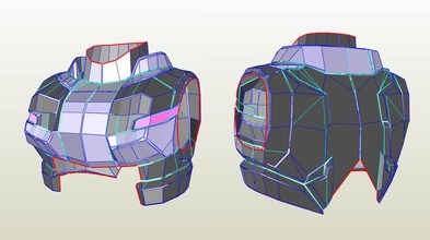 voltus v bust voltes voltus5 mecha robot toys printable 3dmodel hobby diy 3d print model - Mito3D