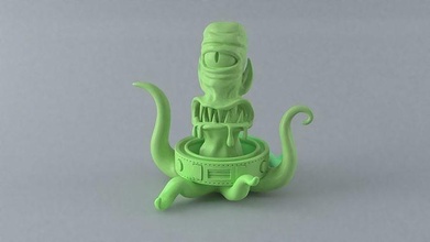 kang simpson kodos Omero marge lisa moe bart maggie nelson Springfield fabbri meme cartone animato futurama alieno ovni figura matt groening barnie Giochi giocattoli 3d print model - Mito3D