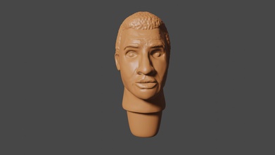 kano d toy human toon fun face head sculpt games toys 3d print model - Mito3D