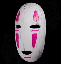 kaonashi máscara juguete cosplay decoración anime espíritu 3d modelo rostro juegos juguetes 3d print model - Mito3D