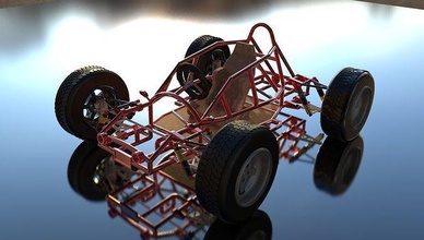 kart Go karting corsa sport motoristico gara velocità motoristici formula auto Giochi giocattoli 3d print model - Mito3D