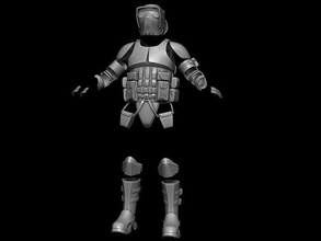 kashyyyk trooper size props 3d stl files imerpial imperial stromtrooper star wars battle battlefront2 ii blaster jedi yoda vader wan hilt saber lightsaber hobby diy 3d print model - Mito3D