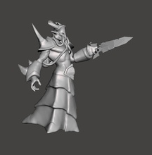 kassadin 3d modèle personnage portant épée ligue of légendes sauvage crevasse lol jeux jouets 3d print model - Mito3D