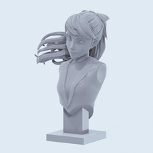 kasumi yoshizawa busto persona 5 royale dibujos animados persona5 videojuegos niña atlus p5r persona5theroyale esculpir ps4 anime arte esculturas 3d print model - Mito3D
