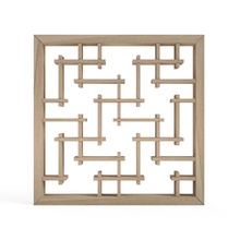 kasurigumi-part1 wooden frame squares kumiko japan tradition pattern art signs logos 3d print model - Mito3D