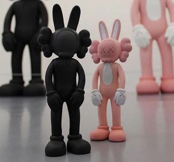 kaws accomplice rabbit bunny print companion medicom toy hypebeast esculpture character cute trophy games gift bearbrick bust holiday indonesia decoration interior toys 3d print model - Mito3D