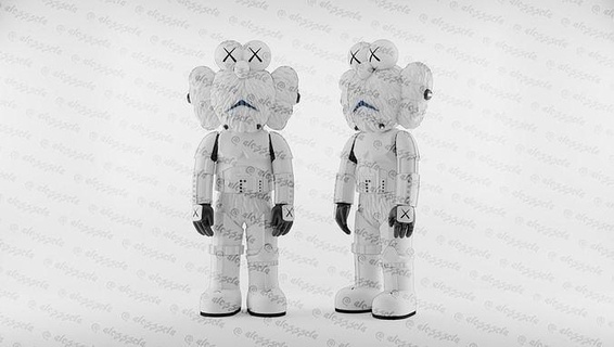 kaws bff Fırtına asker Yazdır hipebeast Sanat medicom oyuncak Darth Vader Boba fett oyunlar oyuncaklar mandaloryalı Yıldız Savaşları heykeller heykel karikatür fantezi 3d print model - Mito3D