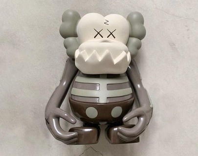 kaws bounty hunter skull kun print companion art toy medicom vinyl character sofubi limited collection street edition collectibles bearbrick sneakers love games toys 3d print model - Mito3D