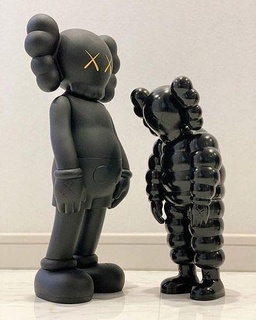kaws companion party print art bape medicom toy hypebeast esculpture character holiday nike sesame street white wear sneakers footwear sculptures 3d print model - Mito3D