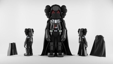 kaws Darth Vader Yazdır hipebeast Sanat medicom oyuncak yutturmaca Boba fett oyunlar oyuncaklar mandaloryalı Yıldız Savaşları Yoda 3d print model - Mito3D