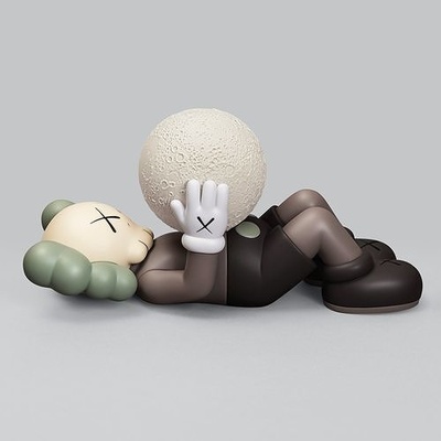 kaws feriado xangai ventilador arte brinquedo personagem medicom hipebesta companheiro brinquedos esculpture jogos branco tênis humorado manivelas decorativo figura escultura deco admirador 3d print model - Mito3D