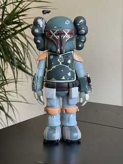 kaws mandaloryalı Yazdır hipebeast Sanat medicom oyuncak yutturmaca Darth Vader Boba fett oyunlar oyuncaklar Yıldız Savaşları Yoda heykeller 3d print model - Mito3D