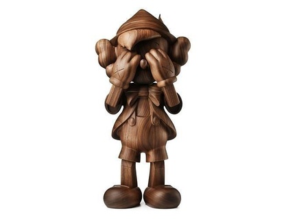 kaws pinocchio wooden dor print kaws companion art toy pinocchio vinyl disney cartoon character sofubi limited collection cute edition collectibles bearbrick gepetto jiminy cricket hunter games toys games toys  3d print model - Mito3D