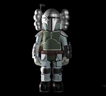 kaws soldier star wars starwars sculpture toy boba decor decorayion game model collection modeling poligon art sculptures 3d print model - Mito3D