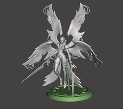 kayle pentakill iii lost chapter 3d model lol league of legends wild rift games toys 3d print model - Mito3D