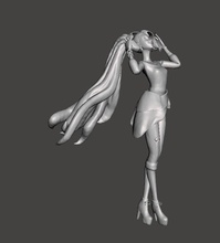 kda out seraphine 3d model kdaallout lol league of legends wild rift games toys 3d print model - Mito3D